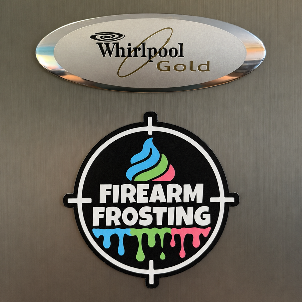 Tri-Color Logo Magnet