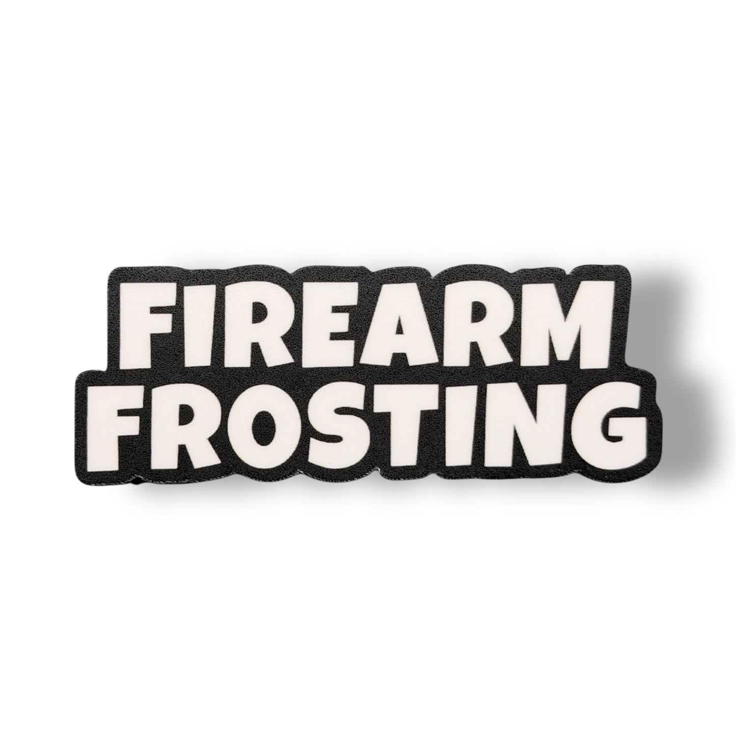 Firearm Frosting Brand Sticker