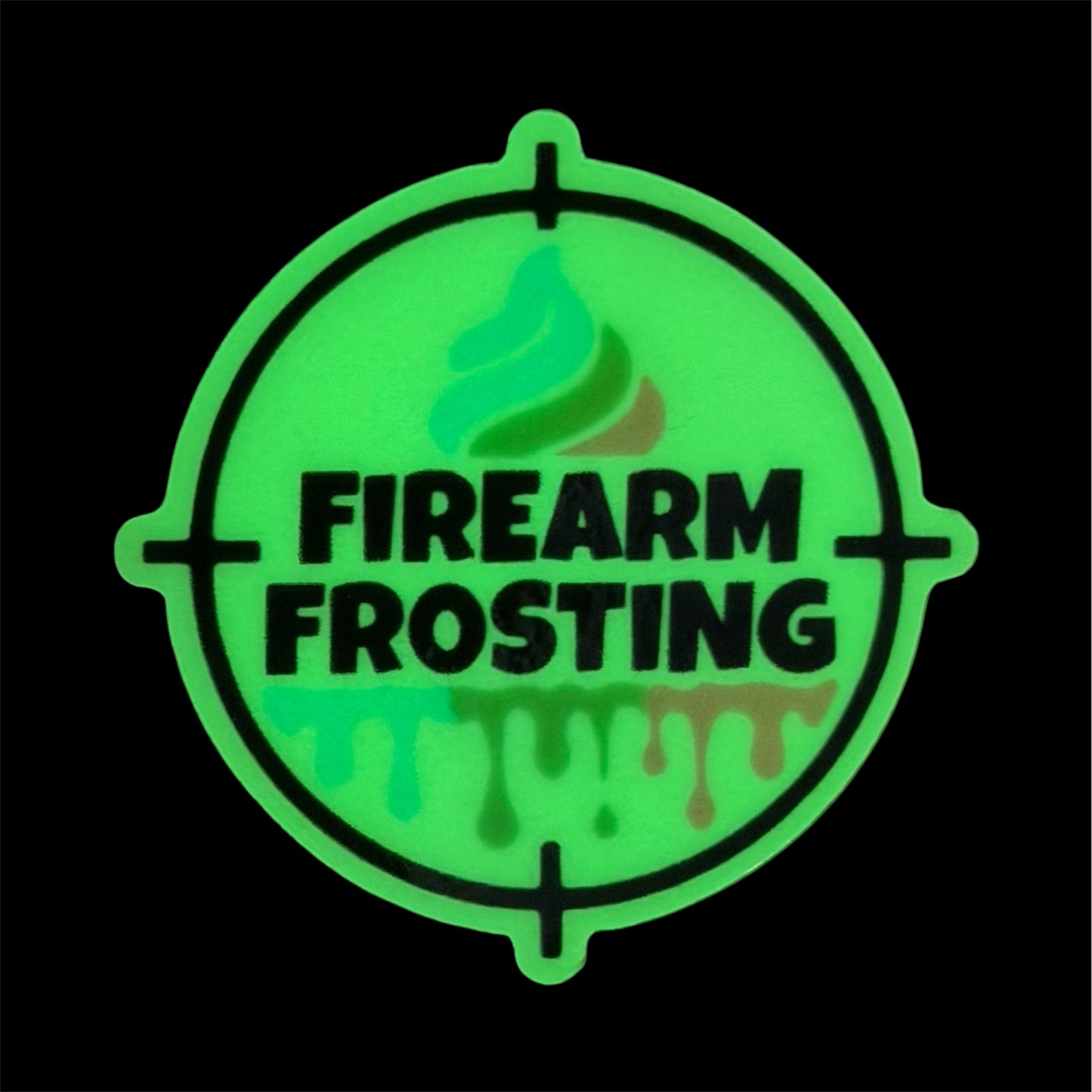 Tri-Color Logo Sticker (Glow)
