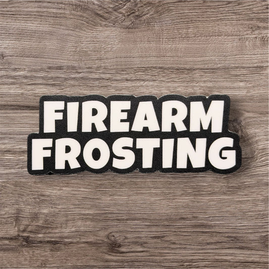 Firearm Frosting Brand Sticker