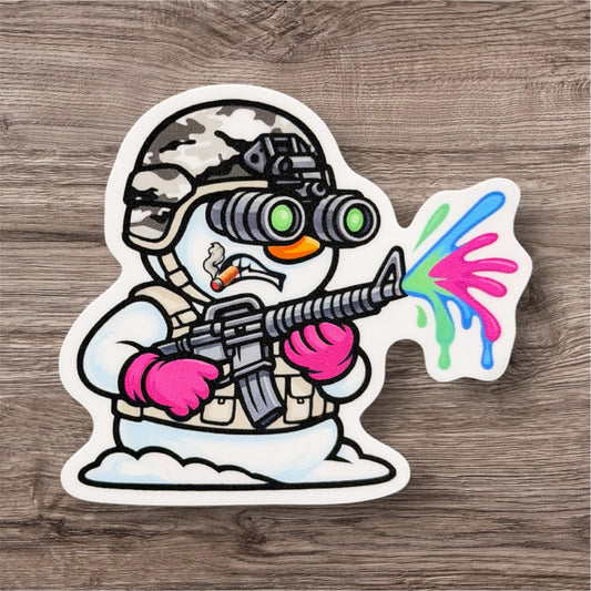 FrostKing the Snowman Sticker