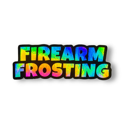Firearm Frosting Holographic Sticker