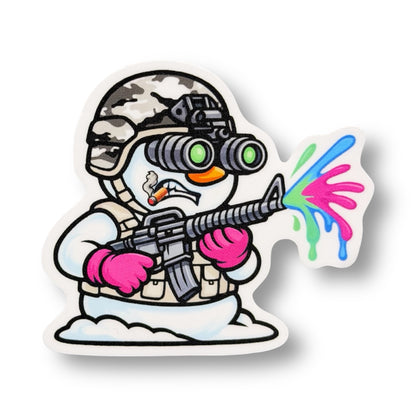 FrostKing the Snowman Sticker