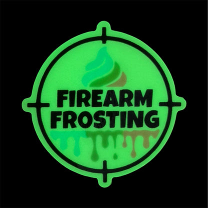 Tri-Color Logo Sticker (Glow)